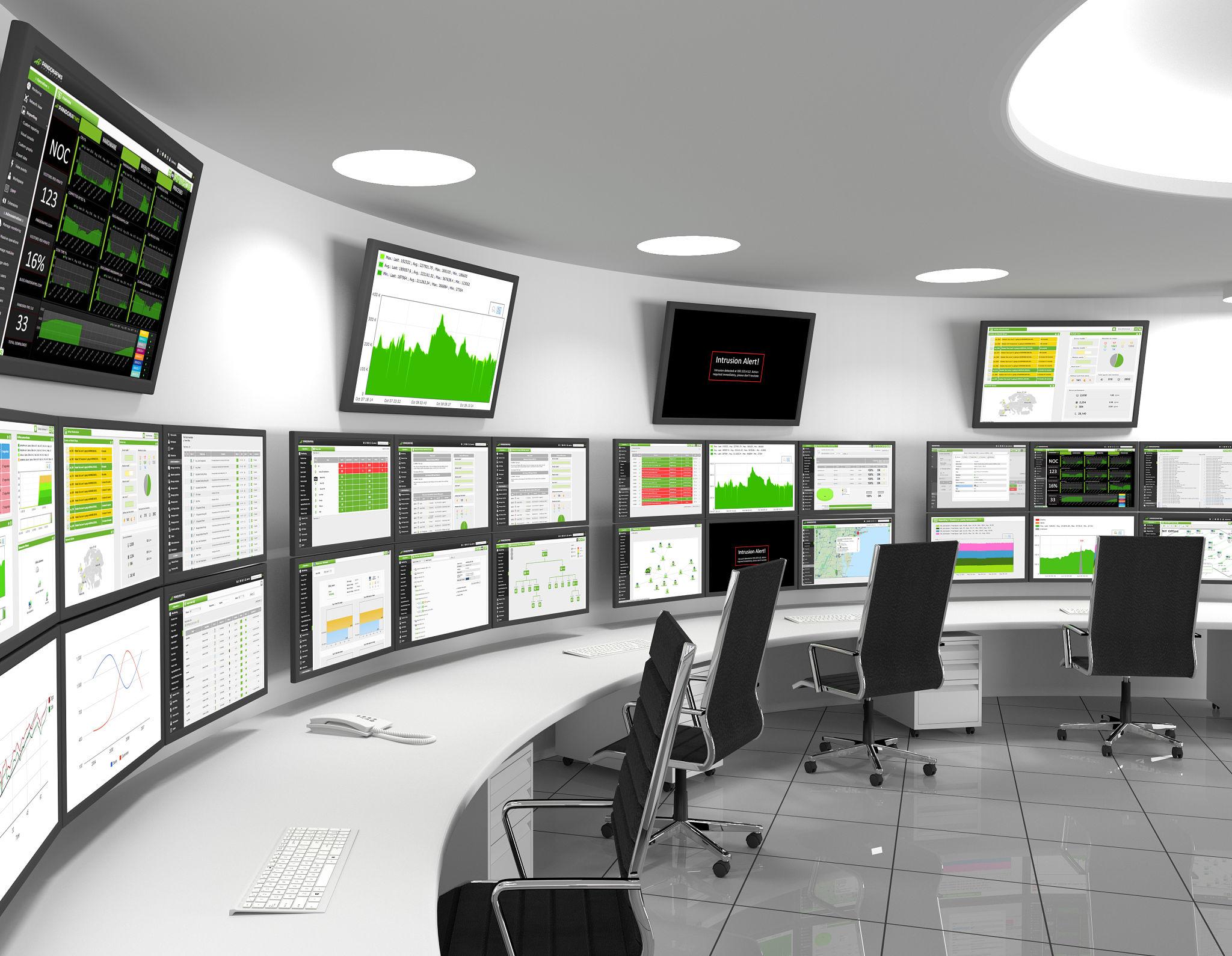 Server monitoring room
